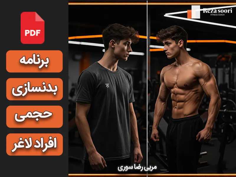 شروع بدنسازی برای افراد لاغر و اکتومورف PDF