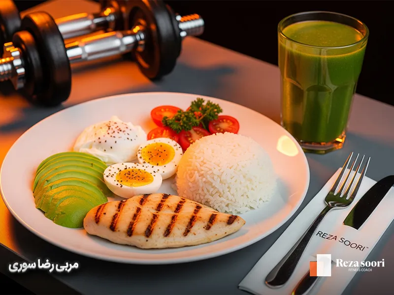 بهترین برنامه غذایی بدنسازی برای لاغرها و حجم گرفتن